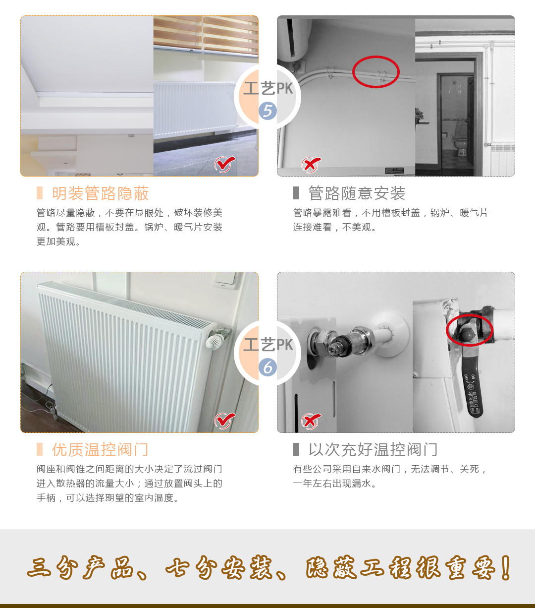 中央采暖安装工艺